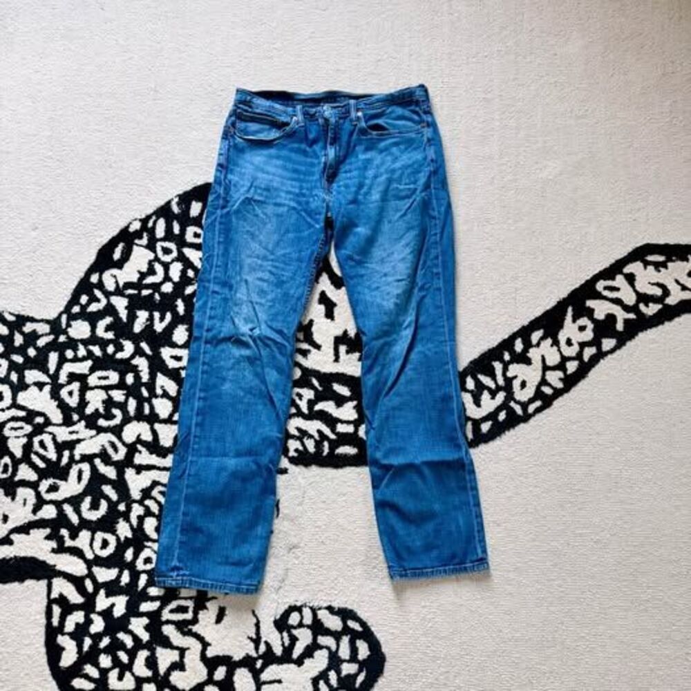 Levi’s 514 Straight Fit Jeans W34 L34 Medium Wash Denim